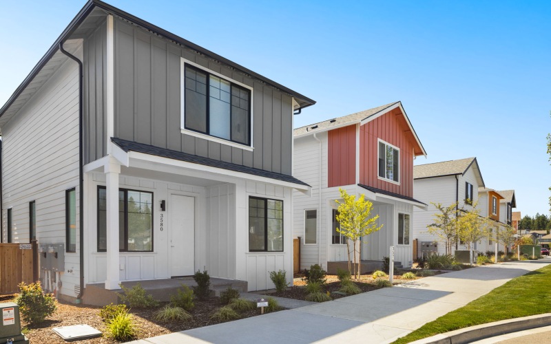 new colorful rental homes