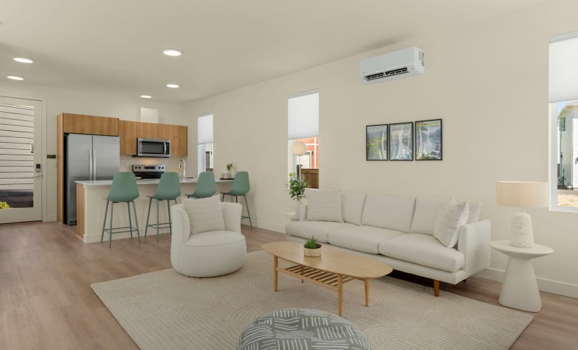 Yarrow - 3 bedroom floorplan layout with 2.5 bathrooms and 1347 square feet